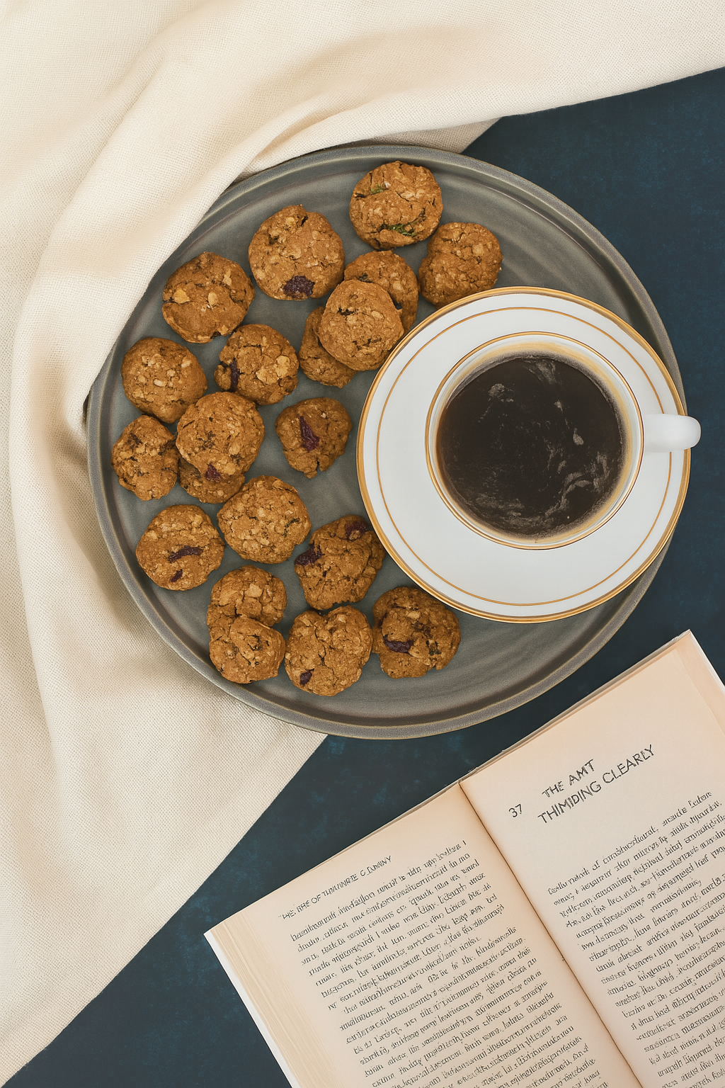 Oats & Cranberry Cookies