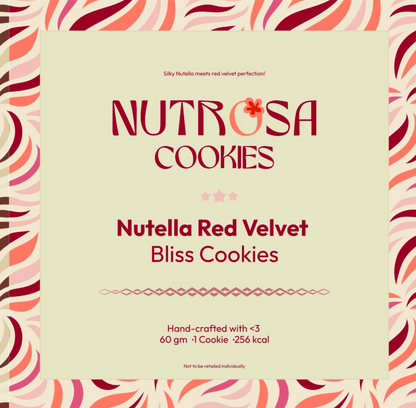 Nutella Red Velvet Bliss Cookie