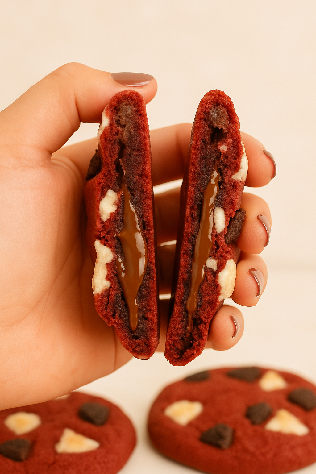 Nutella Red Velvet Bliss Cookie