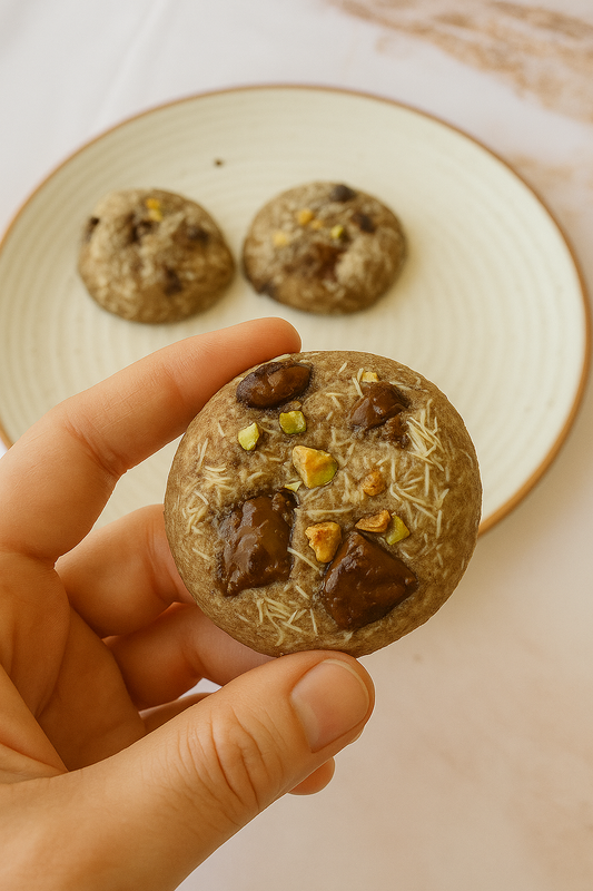 Viral Pistachio Kunafa Cookies