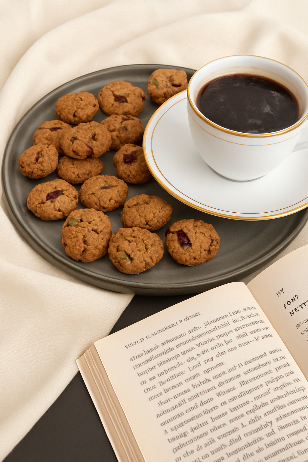 Oats & Cranberry Cookies