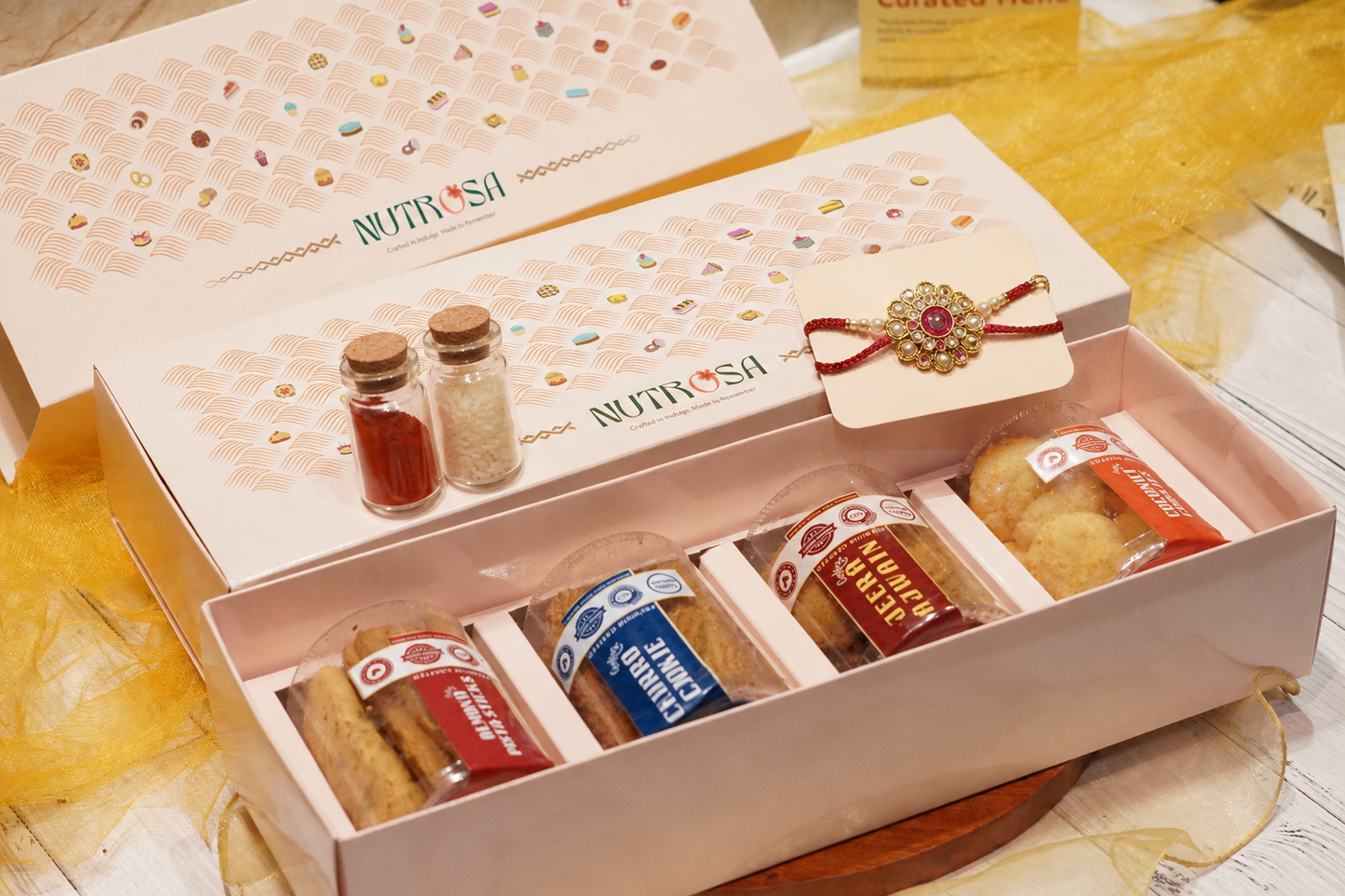 Artisanal Festive Quartet Box- Rakshabandhan Special
