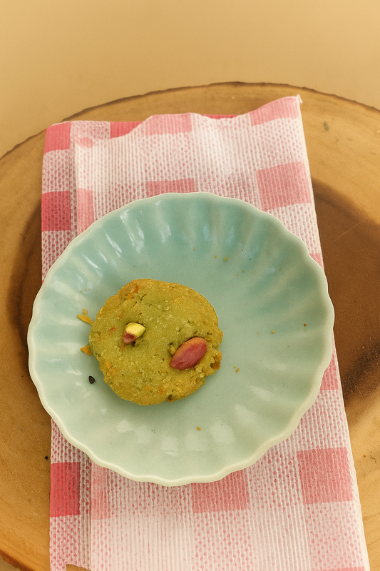 White Chocolate Pistachio Cookies