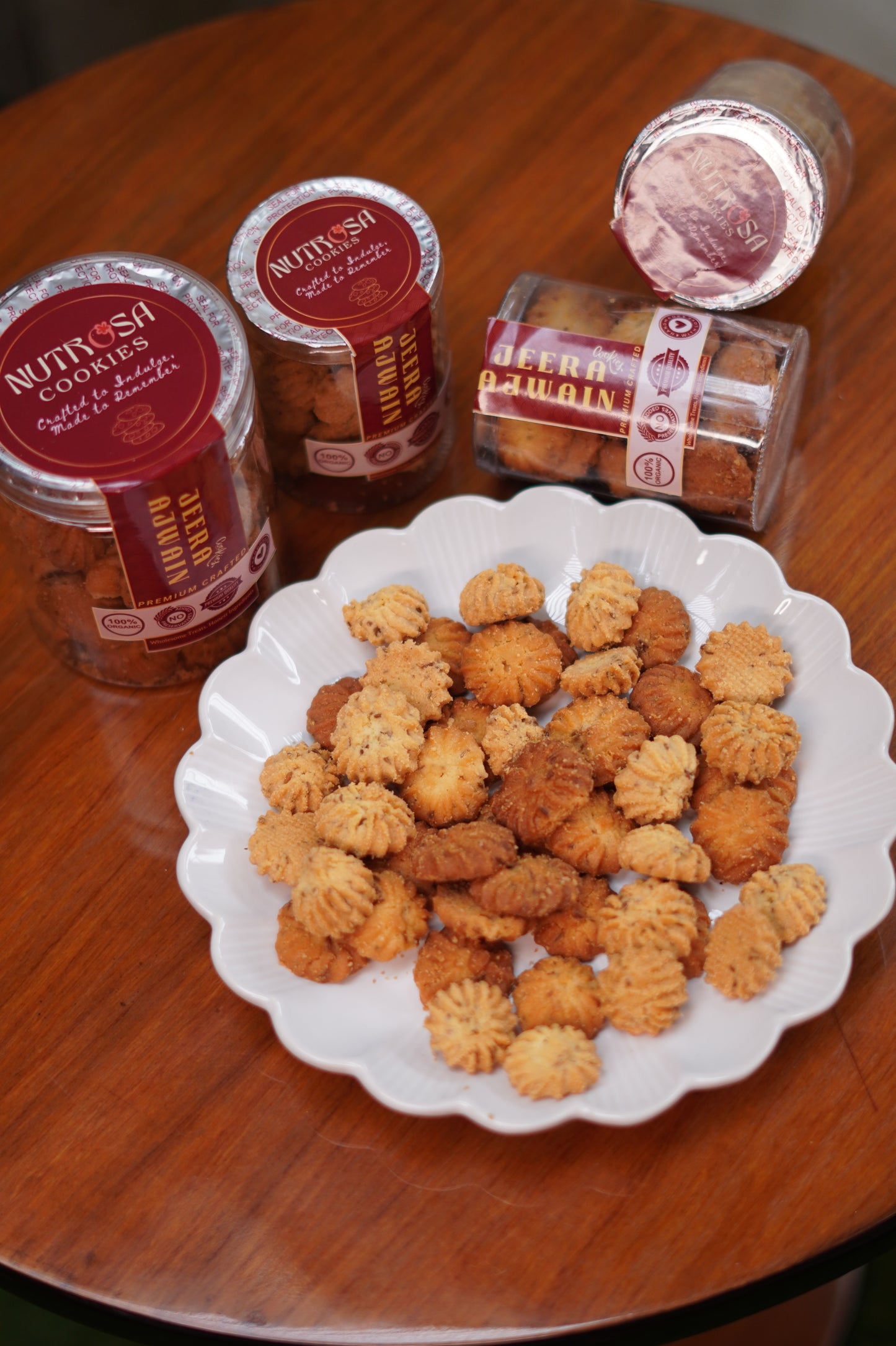 Aata Ajwain-Jeera Cookies