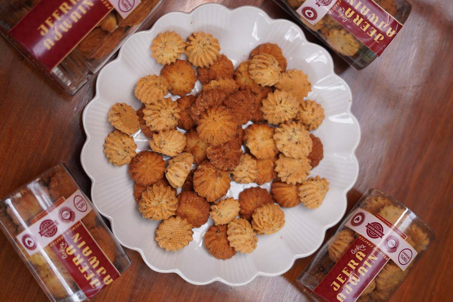 Aata Ajwain-Jeera Cookies