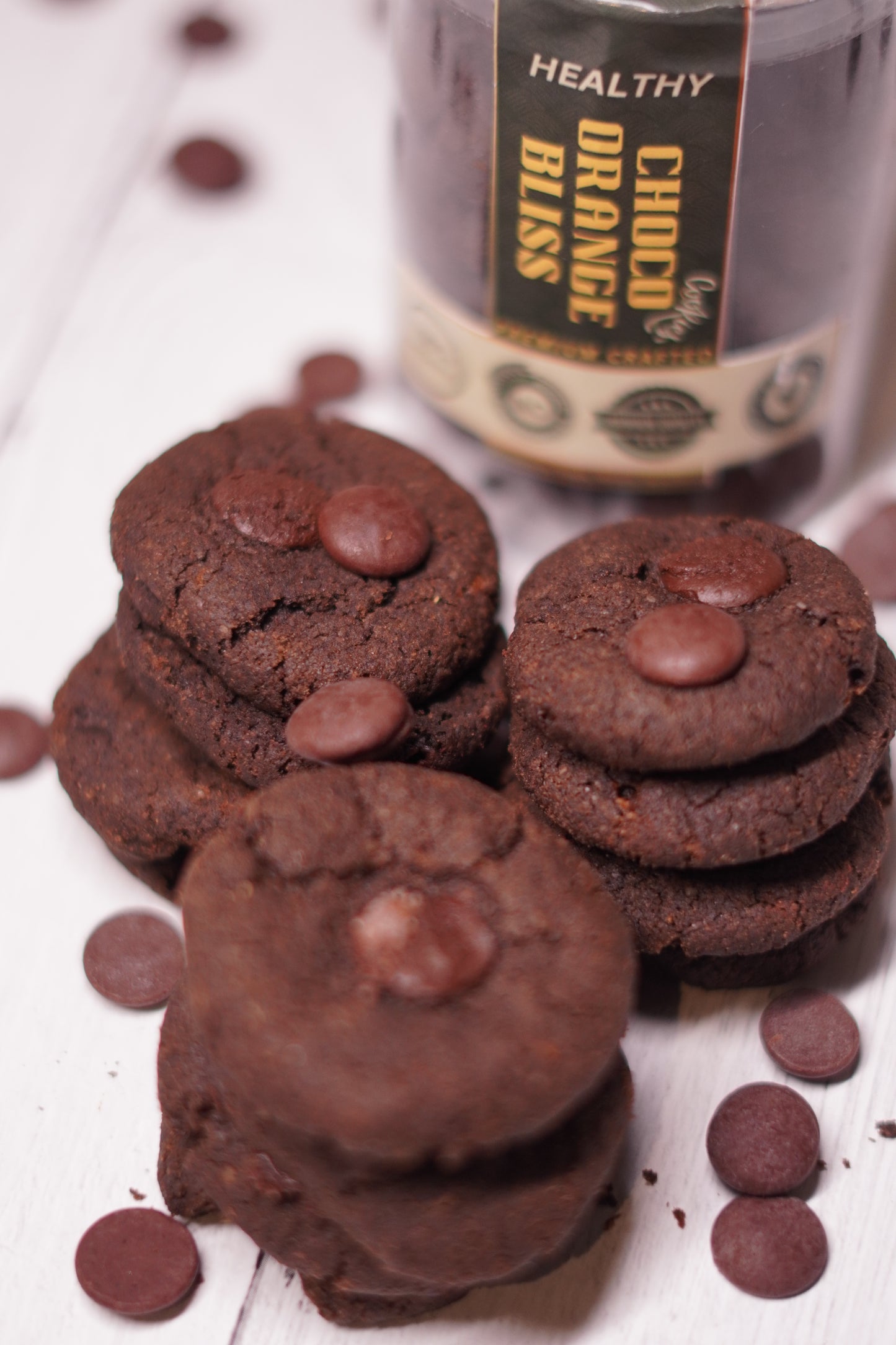 Choco Orange Bliss Cookies