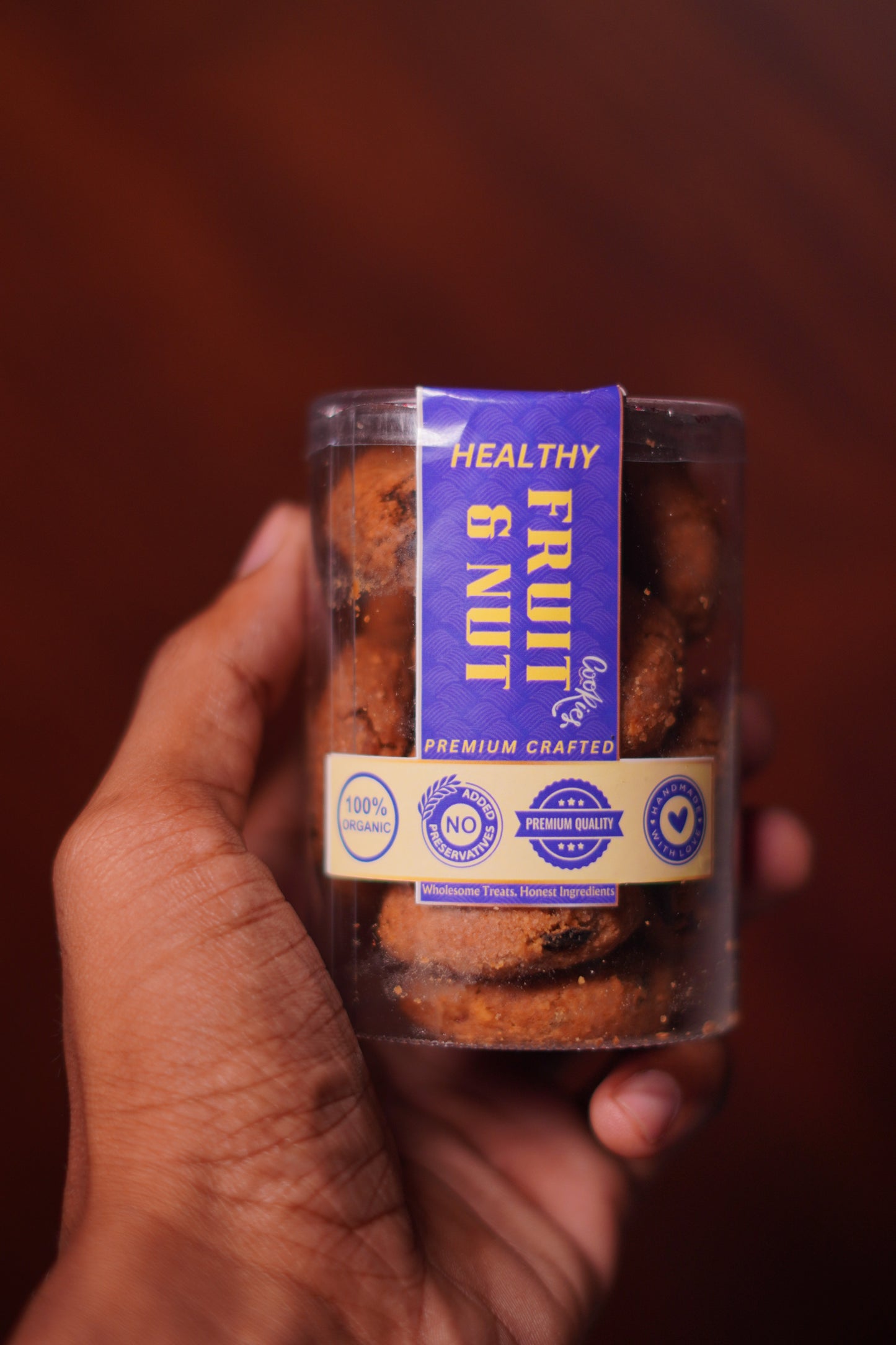 Healthy Fruit and Nut Load Biscuits