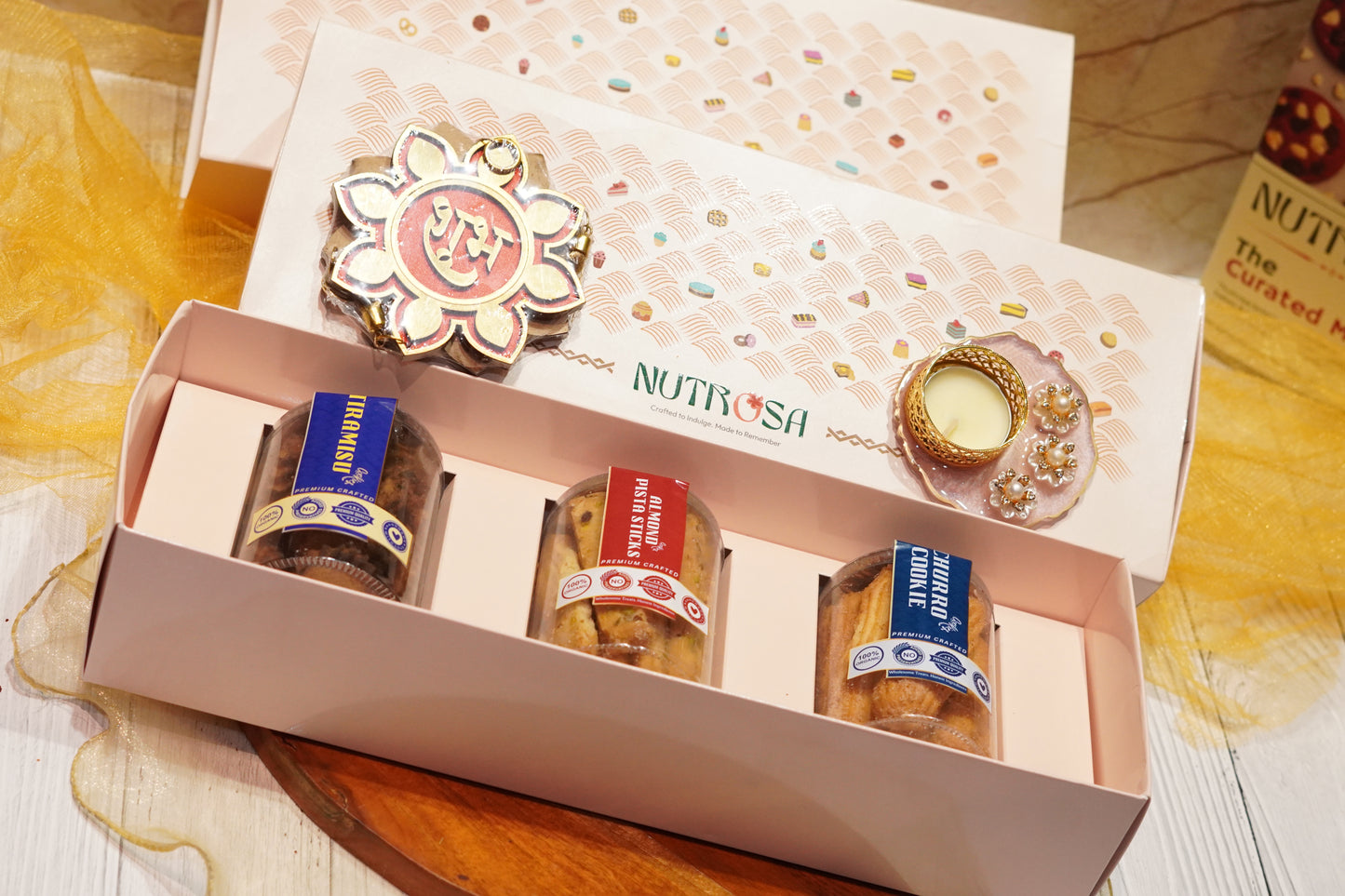 Elegant Festive Trio Box