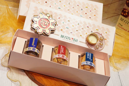Elegant Festive Trio Box