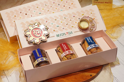 Elegant Festive Trio Box